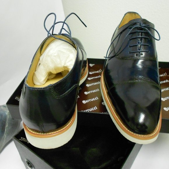 ✅ Men\'s Carrucci Cobalt Blue Oxford - Size 10 NWOT main image 14